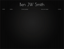 Tablet Screenshot of benjwsmith.com